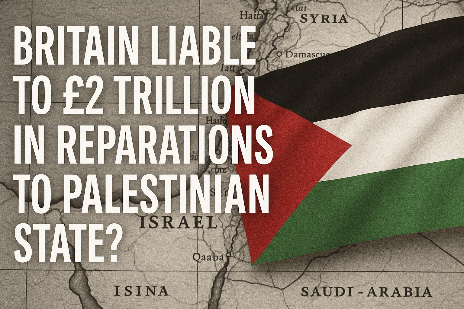 Britain and the Phantom Bill: The Illusion of Palestinian Reparations