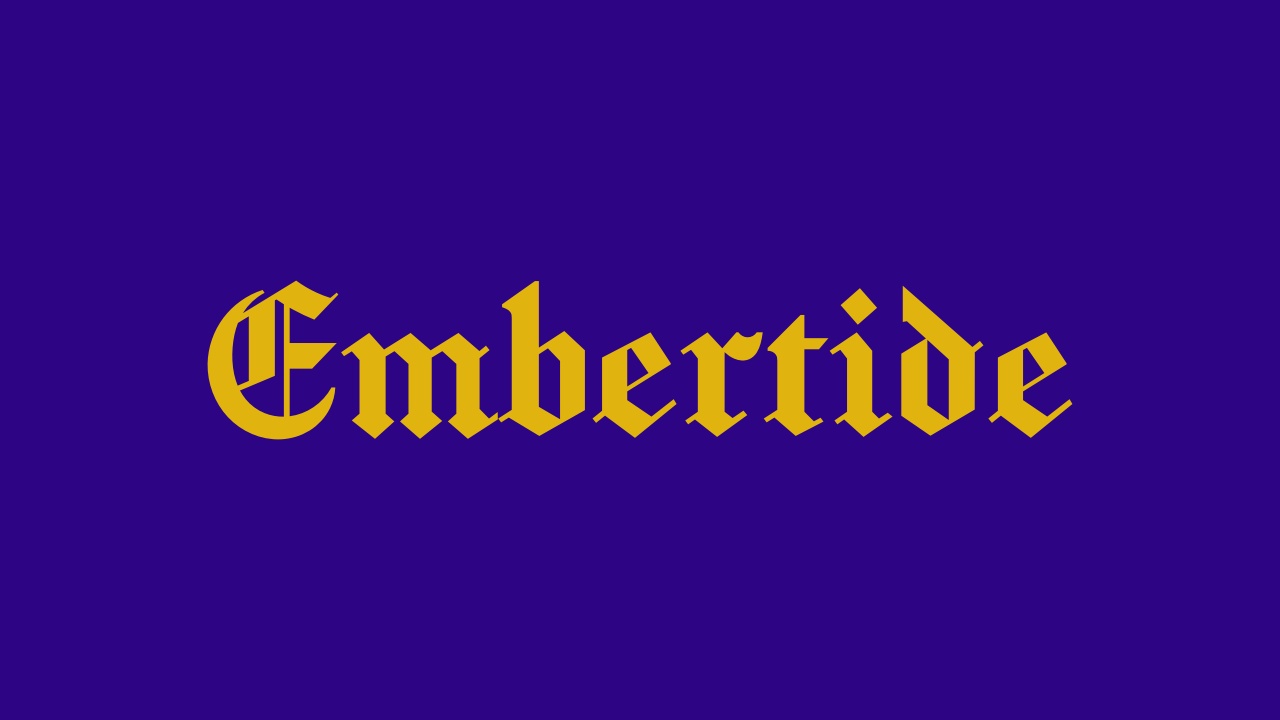 THE TRIDENTINE LITURGY AND ADVENT EMBER DAYS