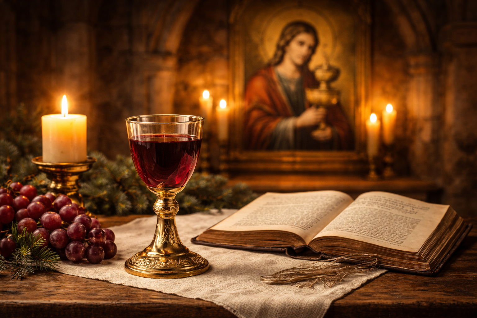 The Blessing of Wine on St. John the Evangelist’s Feast (December 27)