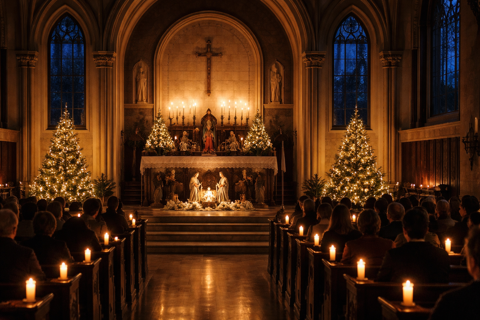 At the edge of midnight: a spiritual meditation for the vigil of the Nativity