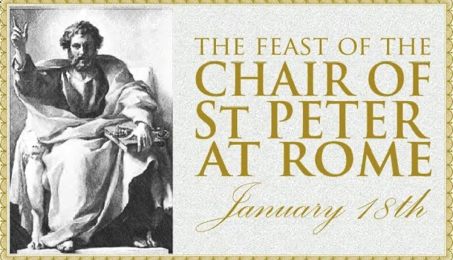 Today’s Mass: January 19 S. Peter’s Chair at Rome