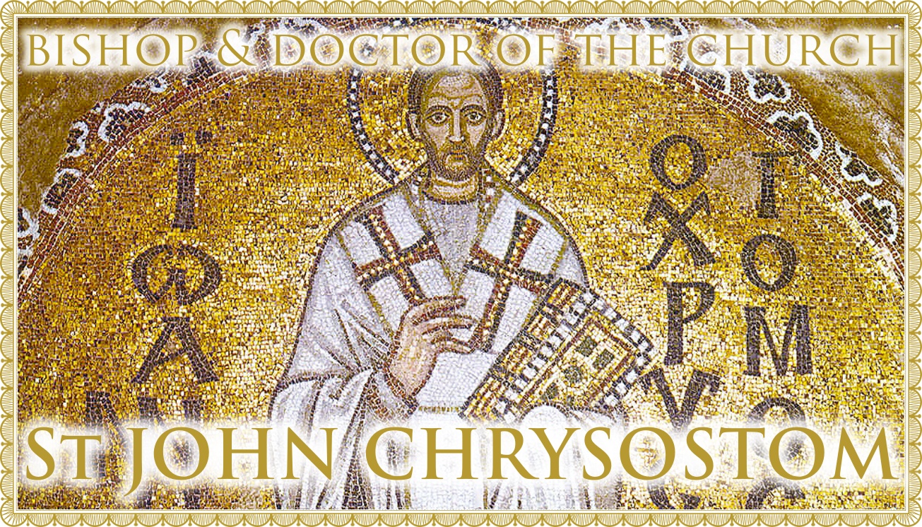 Today’s Mass: January 27 S. John Chrysostom
