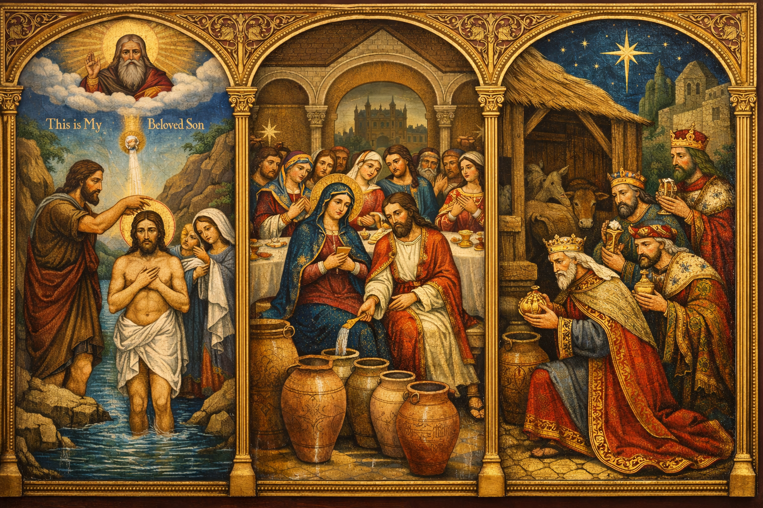 The Threefold Mystery of the Epiphany