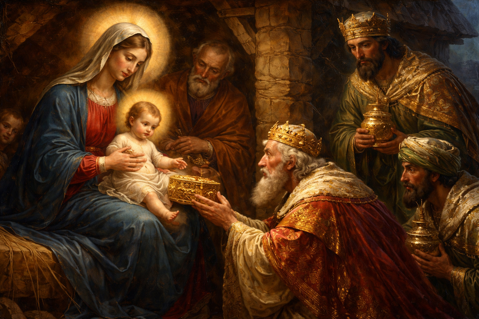 Gold Before the Manger: Kingship Confessed in Silence