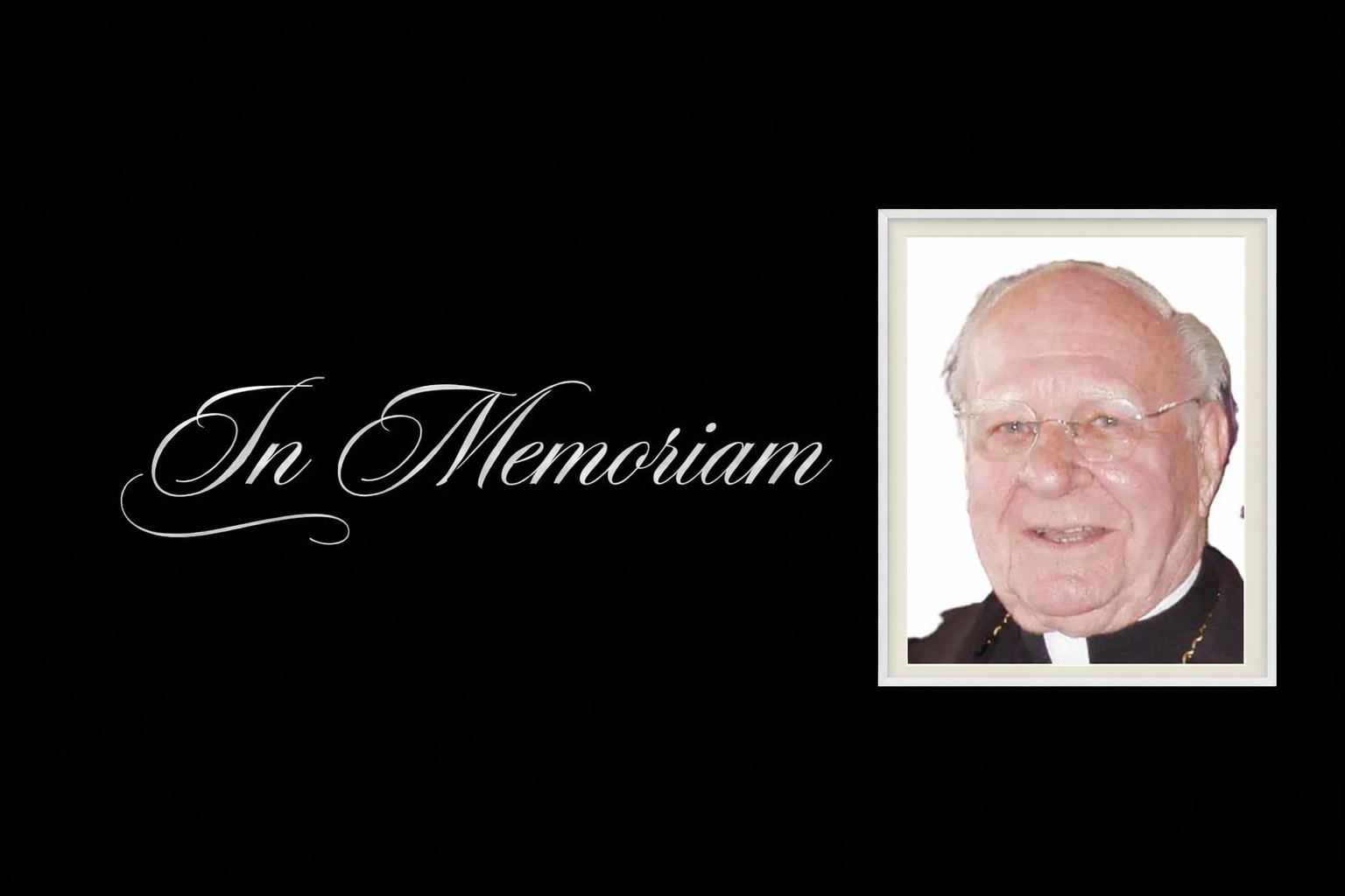 In Memoriam: Archbishop John J. Humphreys, D.D., O.S.J. (1933–2026)