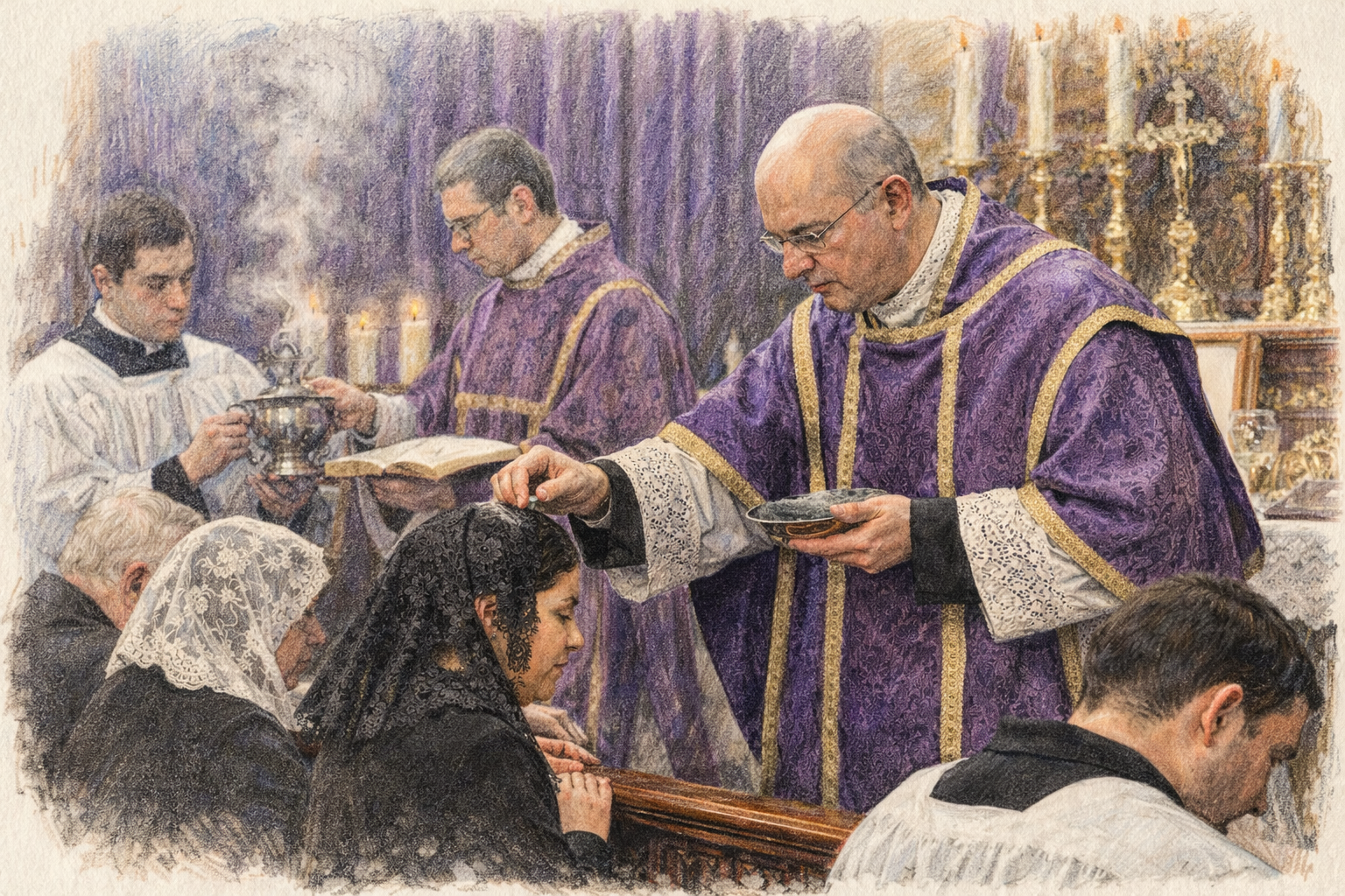 Ash Wednesday in the Tridentine Liturgy: The Portal of Mortality and the Architecture of Conversion