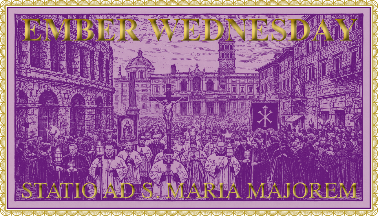 Today’s Mass: February 25 Ember Wednesday in Lent