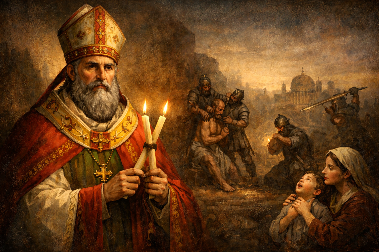 Saint Blaise, Bishop and Martyr: Witness, Healing, and the Liturgical Blessing of Throats (3 February)