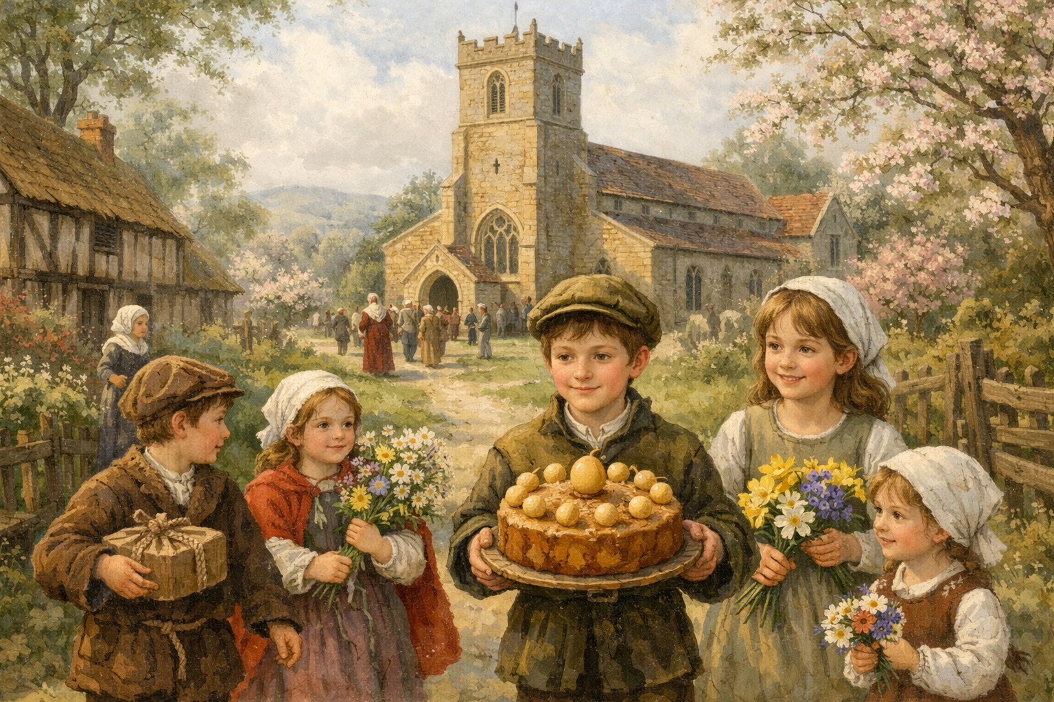 Mothering Sunday: The Maternal Church and the Customs of Laetare