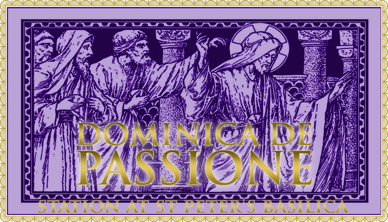 PASSION SUNDAY: The Veiling of Glory and the Hidden Descent into the Passion