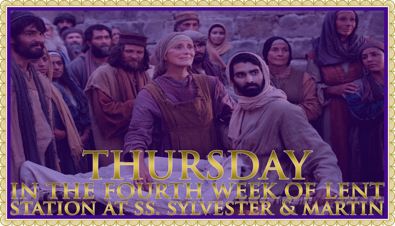 Today’s Mass: March 19 Thursday Lent IV