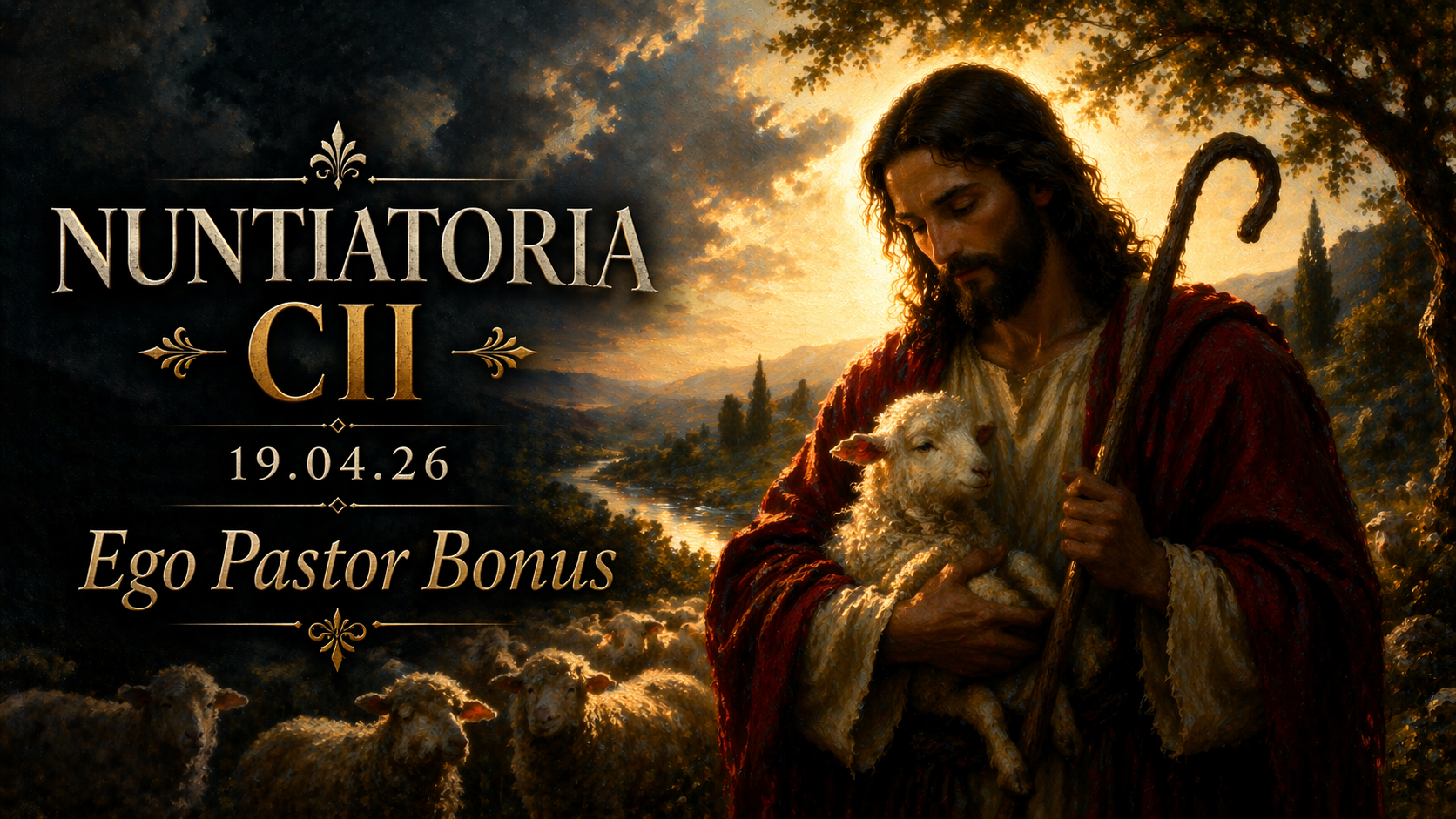 19.04.26 Nuntiatoria CII: Bonus Pastor