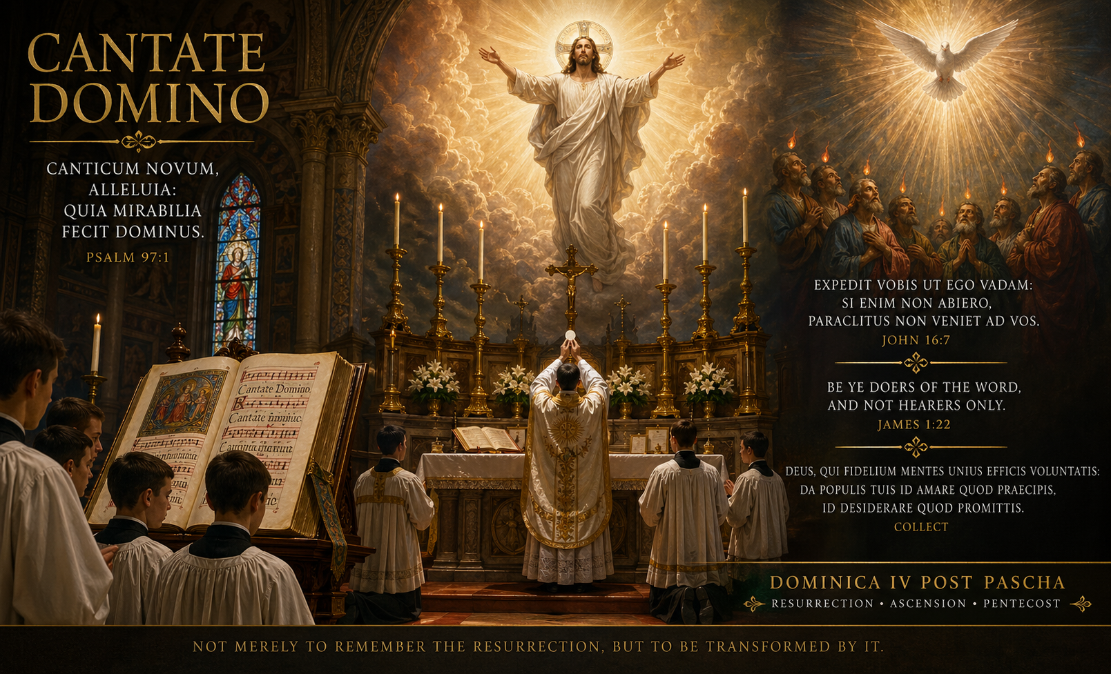 Cantate Domino: The Fourth Sunday after Easter and the Discipline of Resurrection