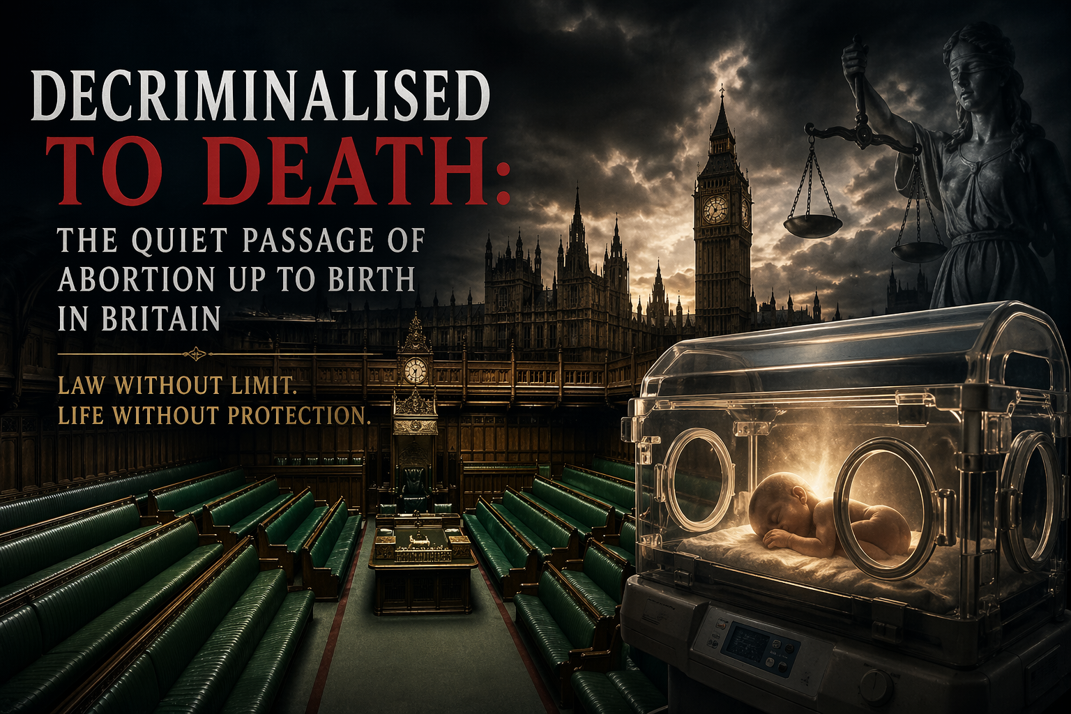 Decriminalised to Death: The Quiet Passage of Abortion Up to Birth in Britain
