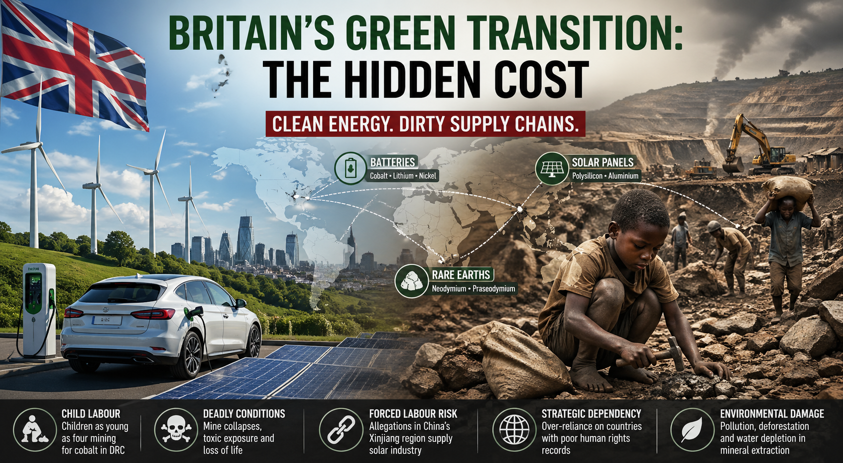 Net Zero and the Moral Supply Chain Crisis: Britain’s Green Transition and the Hidden Cost of “Clean” Energy