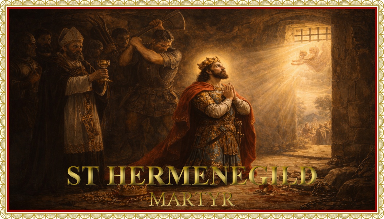 Today’s Mass: April 13 St. Hermenegild