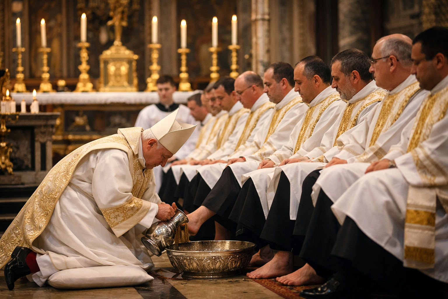 The Restoration of the Mandatum: Leo XIV and the Recovery of Holy Thursday’s Priestly Meaning