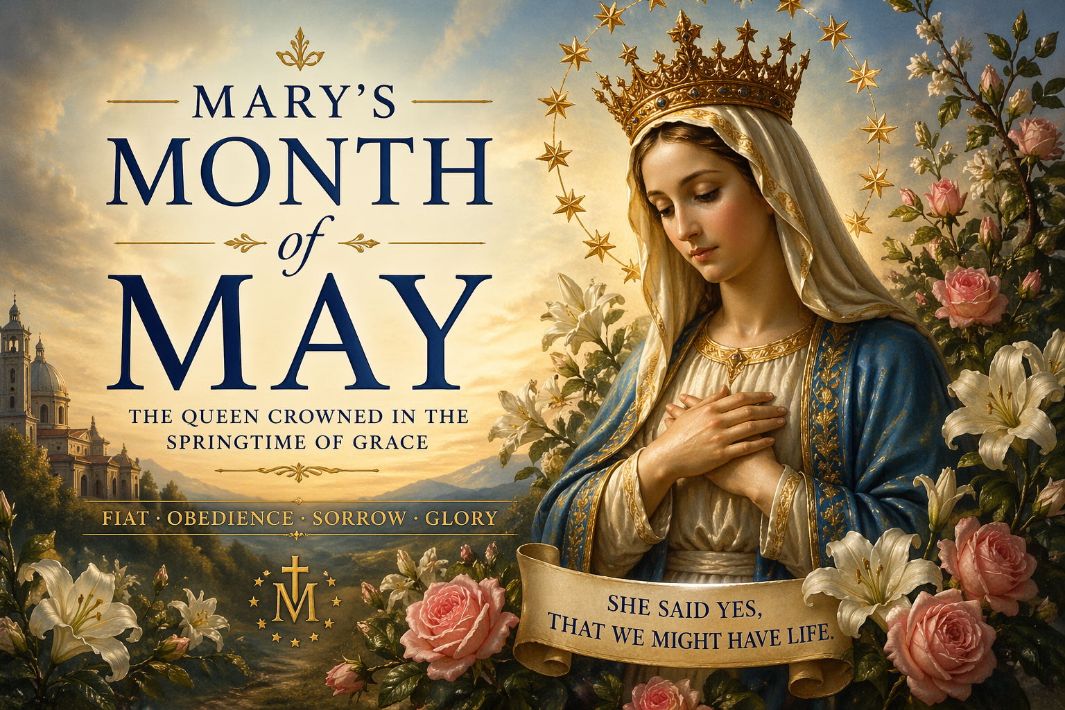 Mary’s Month of May: The Queen Crowned in the Springtime of Grace