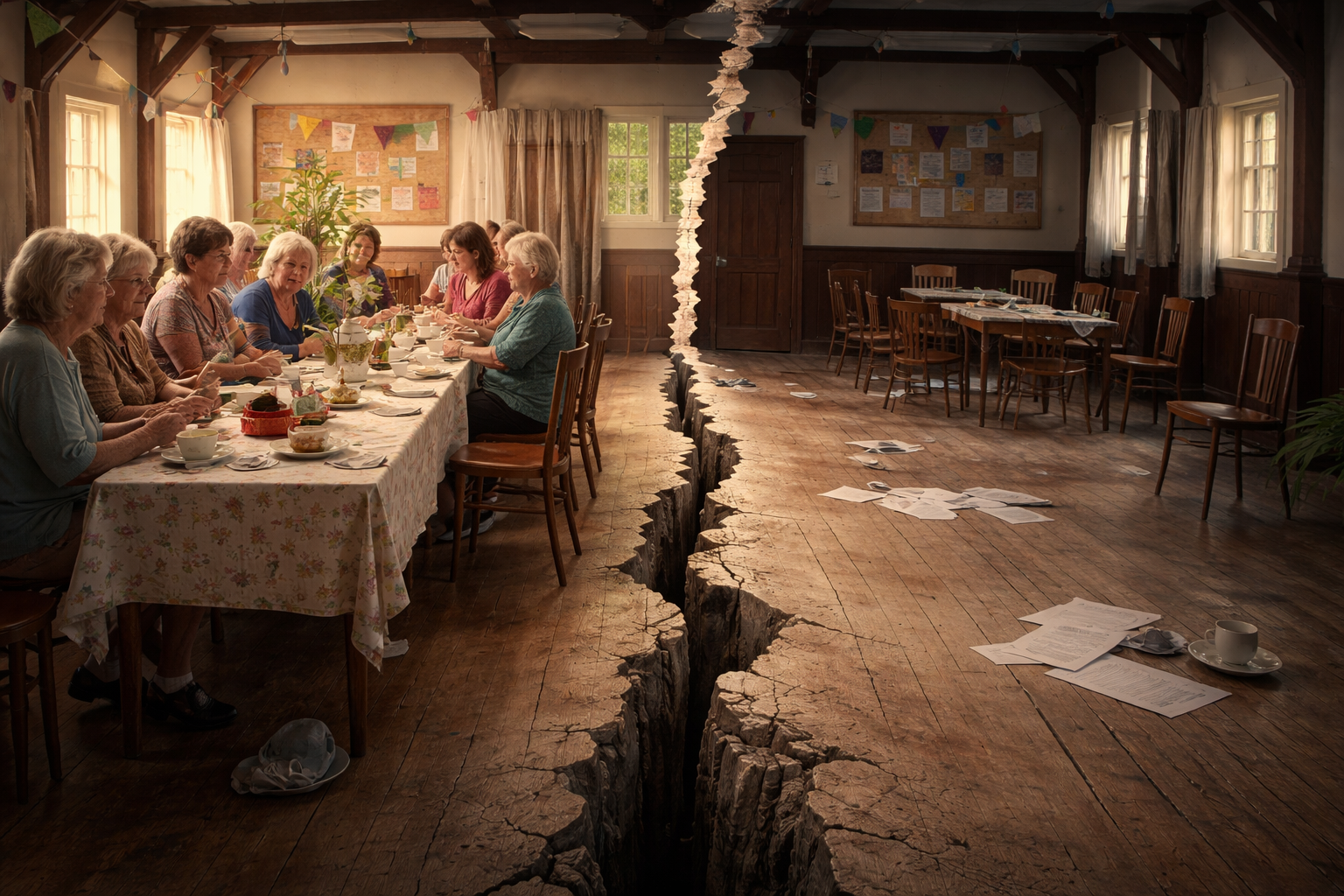 The Women’s Institute Fractures: When Legal Clarity Meets Cultural Collapse