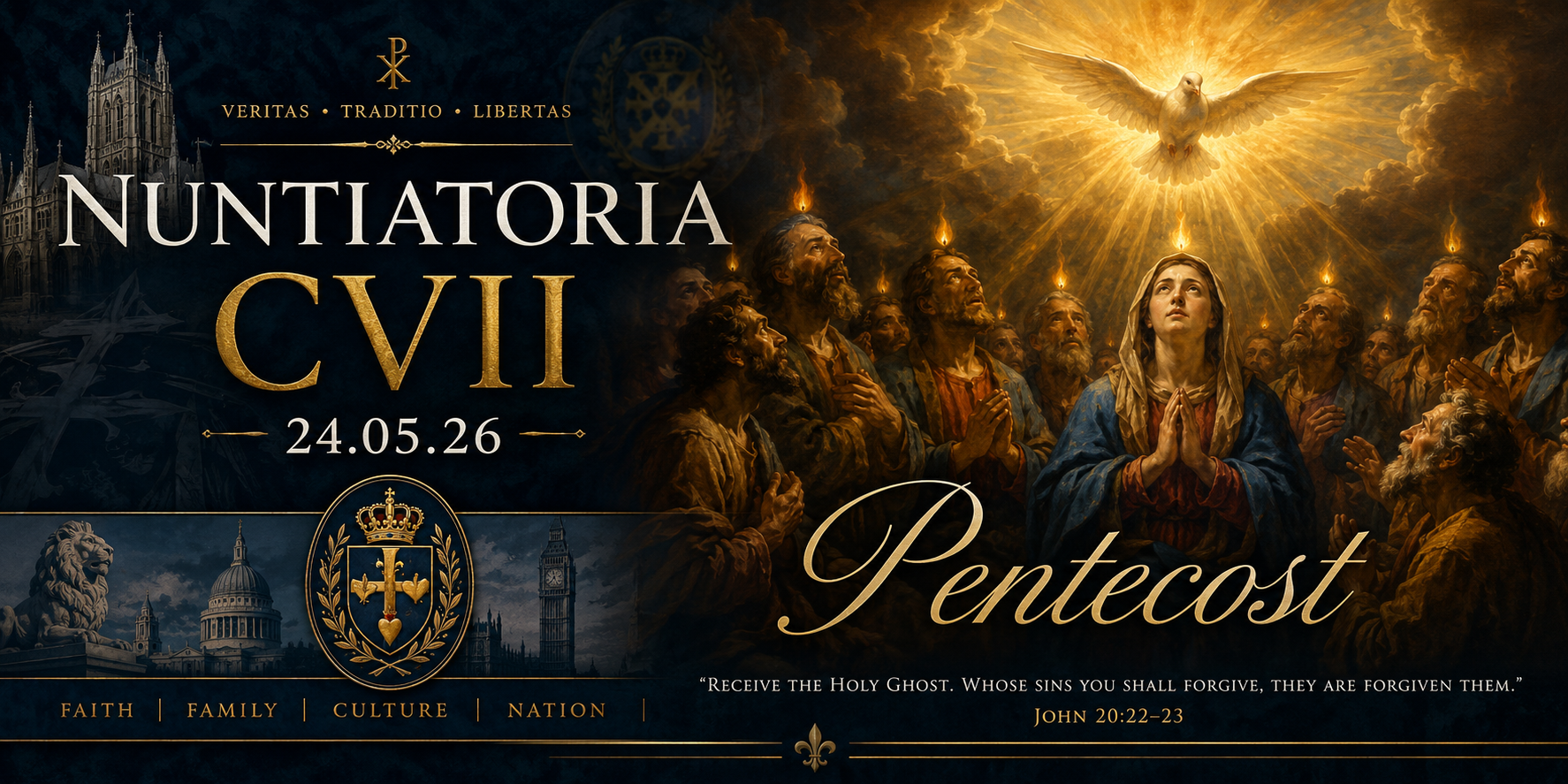 24.05.26 Nuntiatoria CVII: Pentecost