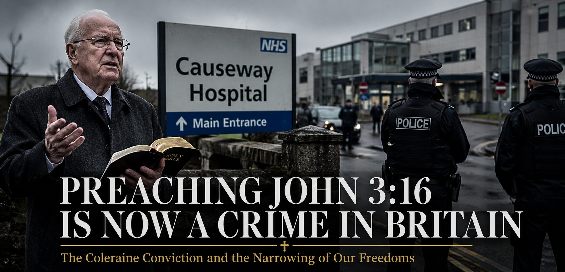 Preaching John 3:16 Is Now a Crime in Britain