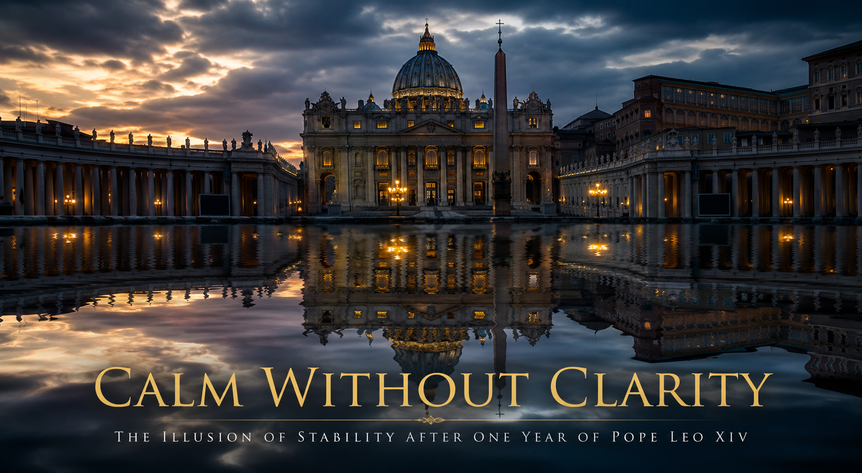 Calm Without Clarity: The Illusion of Stability After One Year of Pope Leo XIV