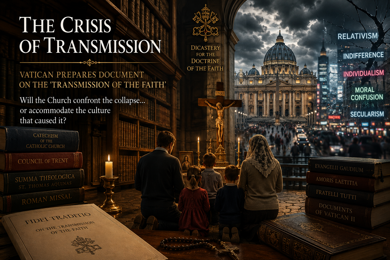 The Crisis of Transmission: Rome Finally Confronts the Collapse of Catholic Continuity