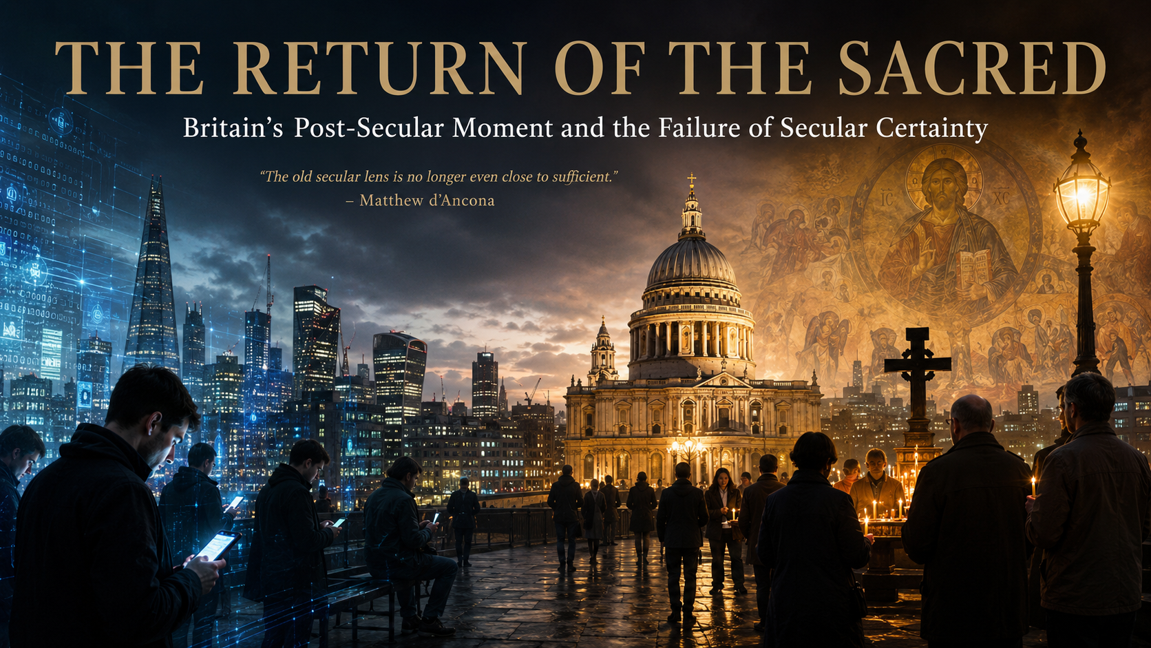 The Return of the Sacred: Britain’s Post-Secular Moment and the Failure of Secular Certainty
