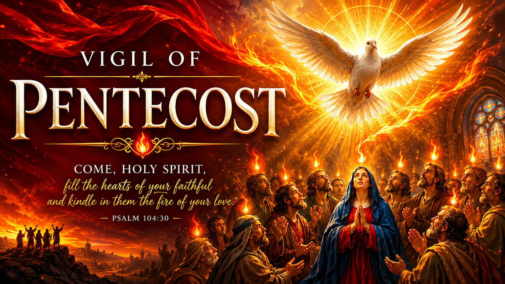 Today’s Mass: May 23 The Vigil of Pentecost