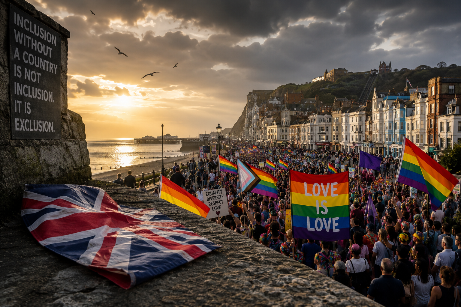 The Flag They Fear: Hastings Pride and the Crisis of Belonging in Britain
