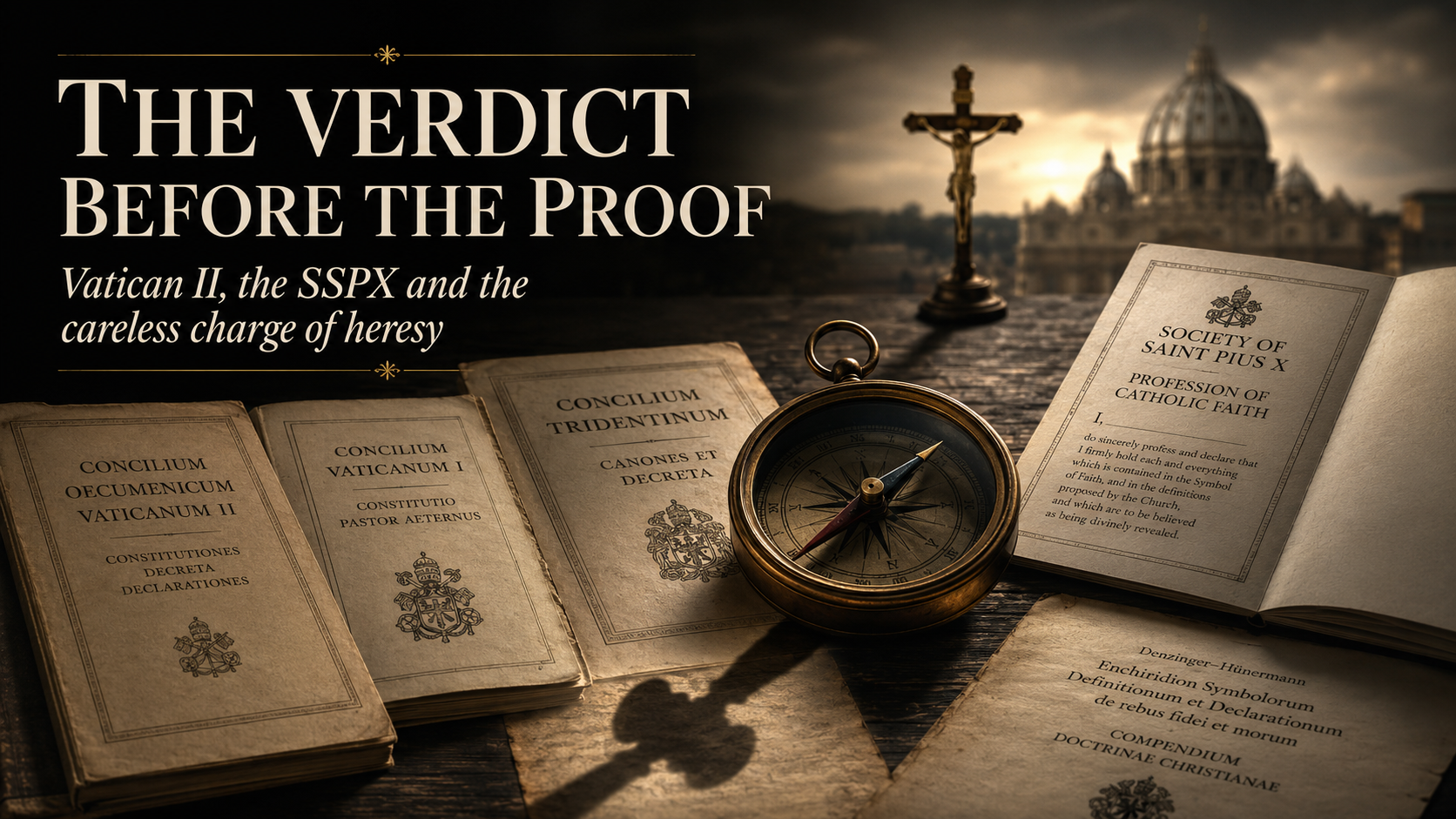 SSPX: The Verdict Before the Proof