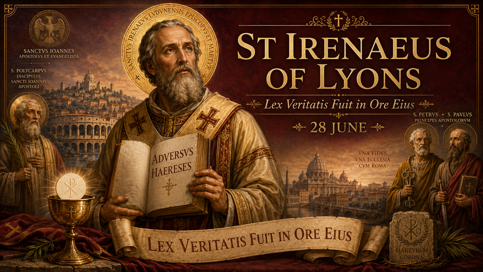 The Law of Truth Was in His Mouth: St Irenaeus of Lyons and the Peace of the Apostolic Faith