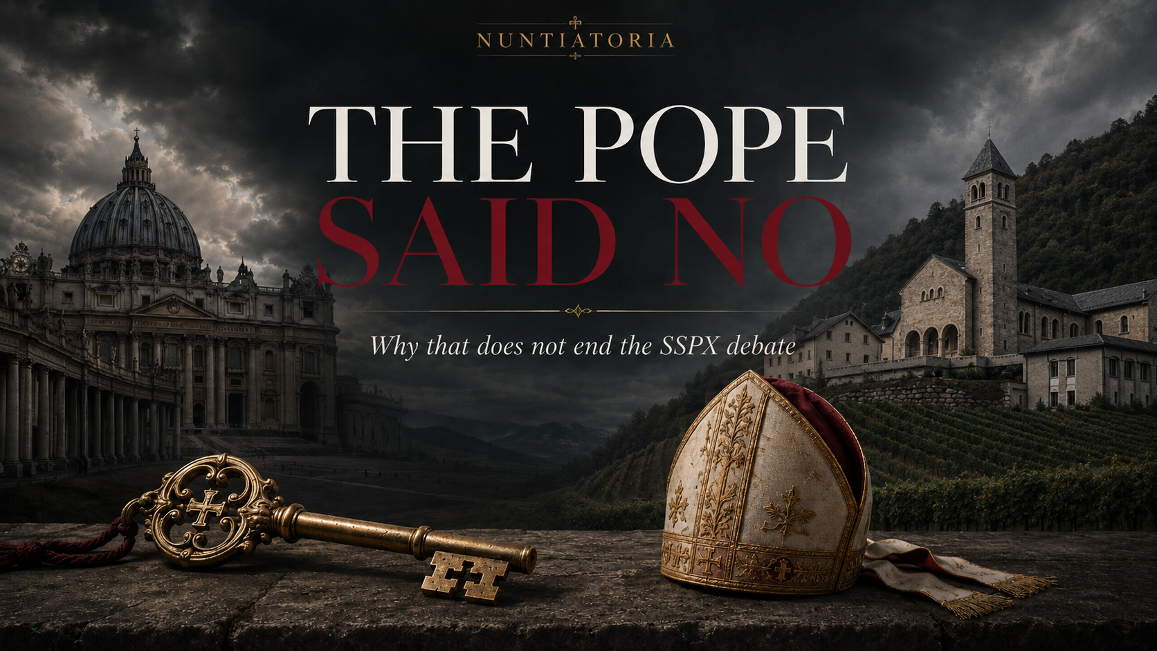 The Pope Said No: Why that does not end the SSPX debate
