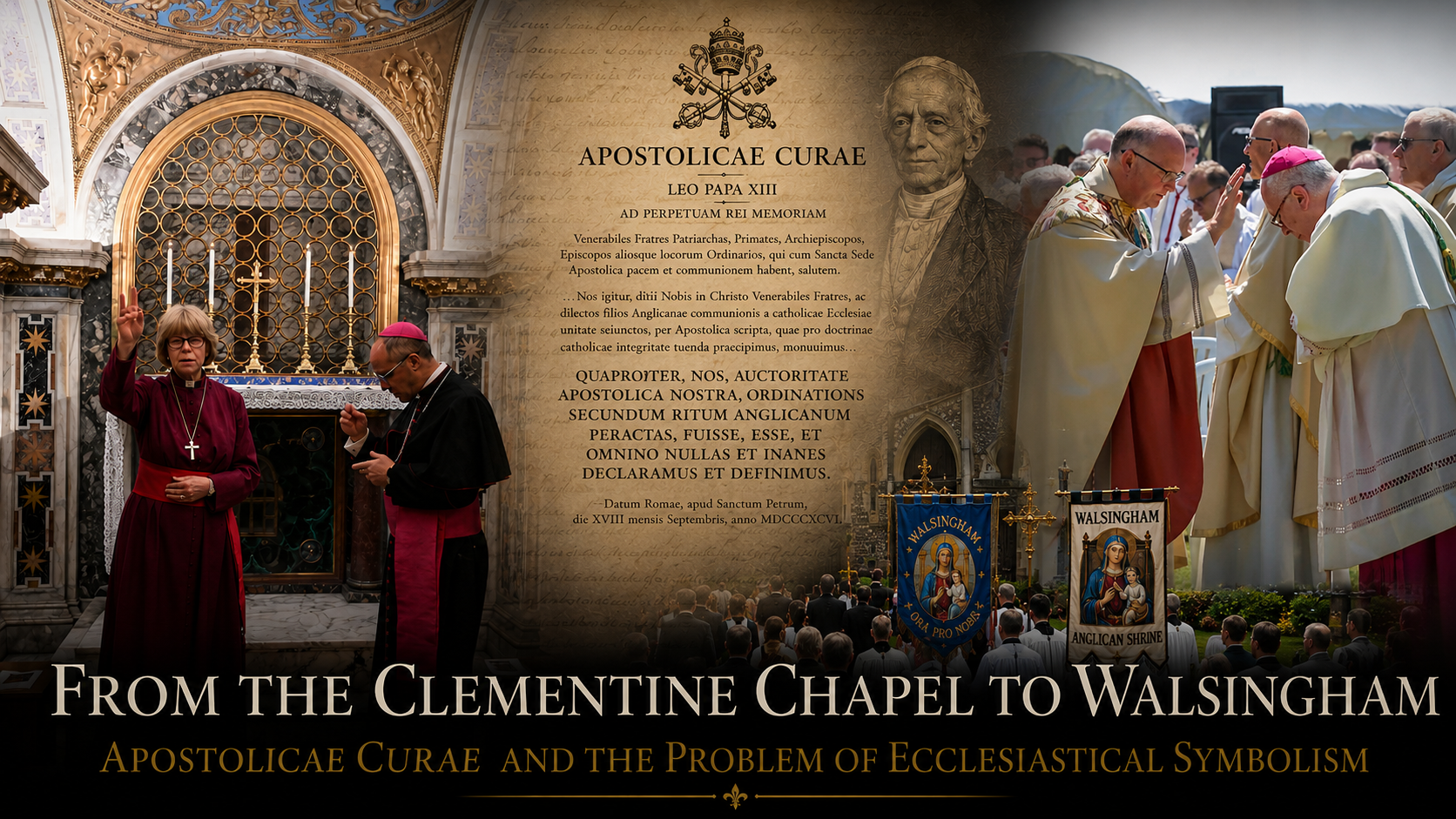 From the Clementine Chapel to Walsingham: Apostolicae Curae and the Problem of Ecclesiastical Symbolism