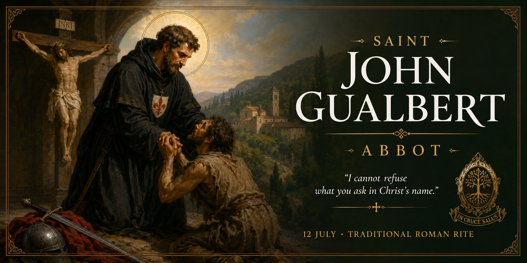 The Sword Laid Down Before the Cross: St John Gualbert, Abbot — Missa “Os justi meditábitur”