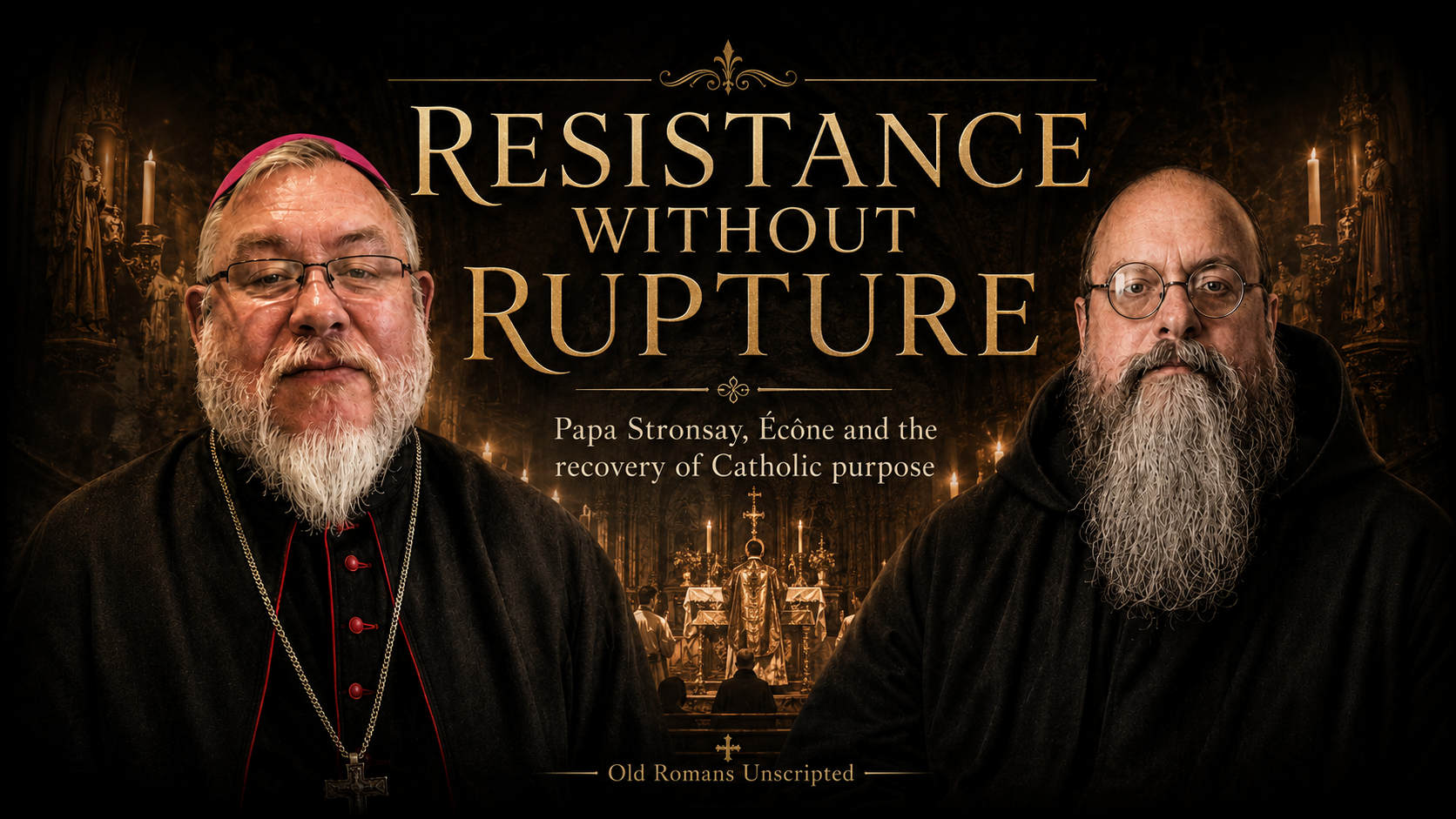 Resistance Without Rupture: Old Romans Unscripted on Papa Stronsay, Écône and the recovery of Catholic purpose