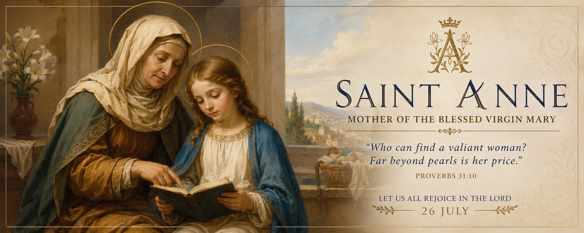 Saint Anne: The Mother Who Prepared the Mother of God
