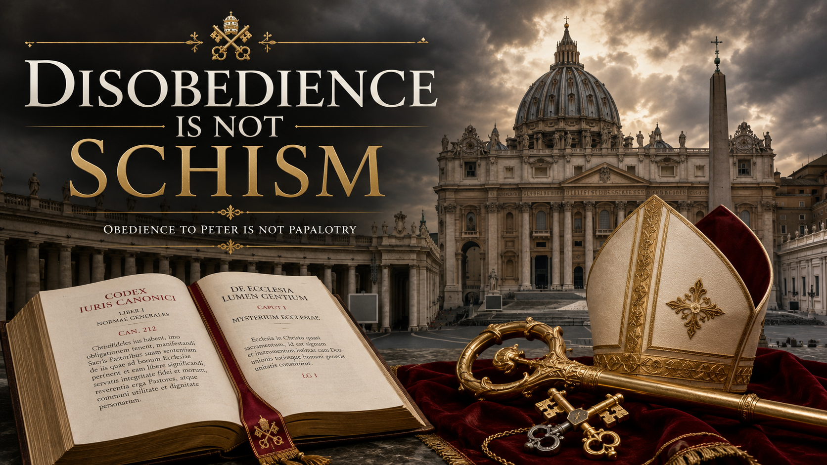 Against Papal Positivism: Obedience to Peter is not papalotry