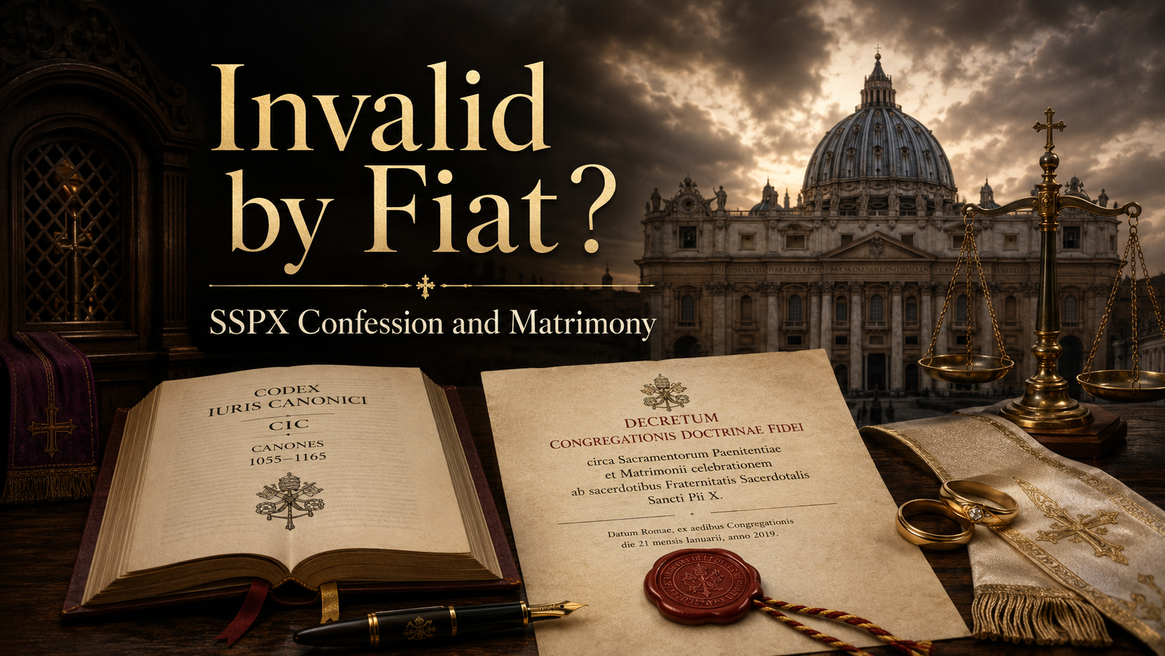 Invalid by Fiat? The DDF has announced sacramental invalidity without identifying the juridical act that produced it