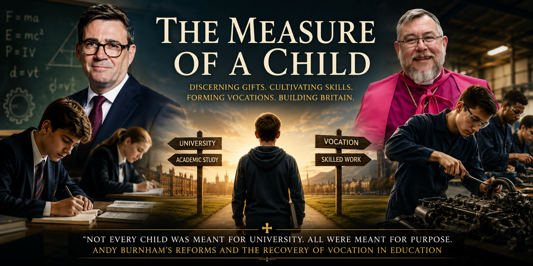 The Measure of a Child: Andy Burnham’s reforms and the recovery of vocation in education