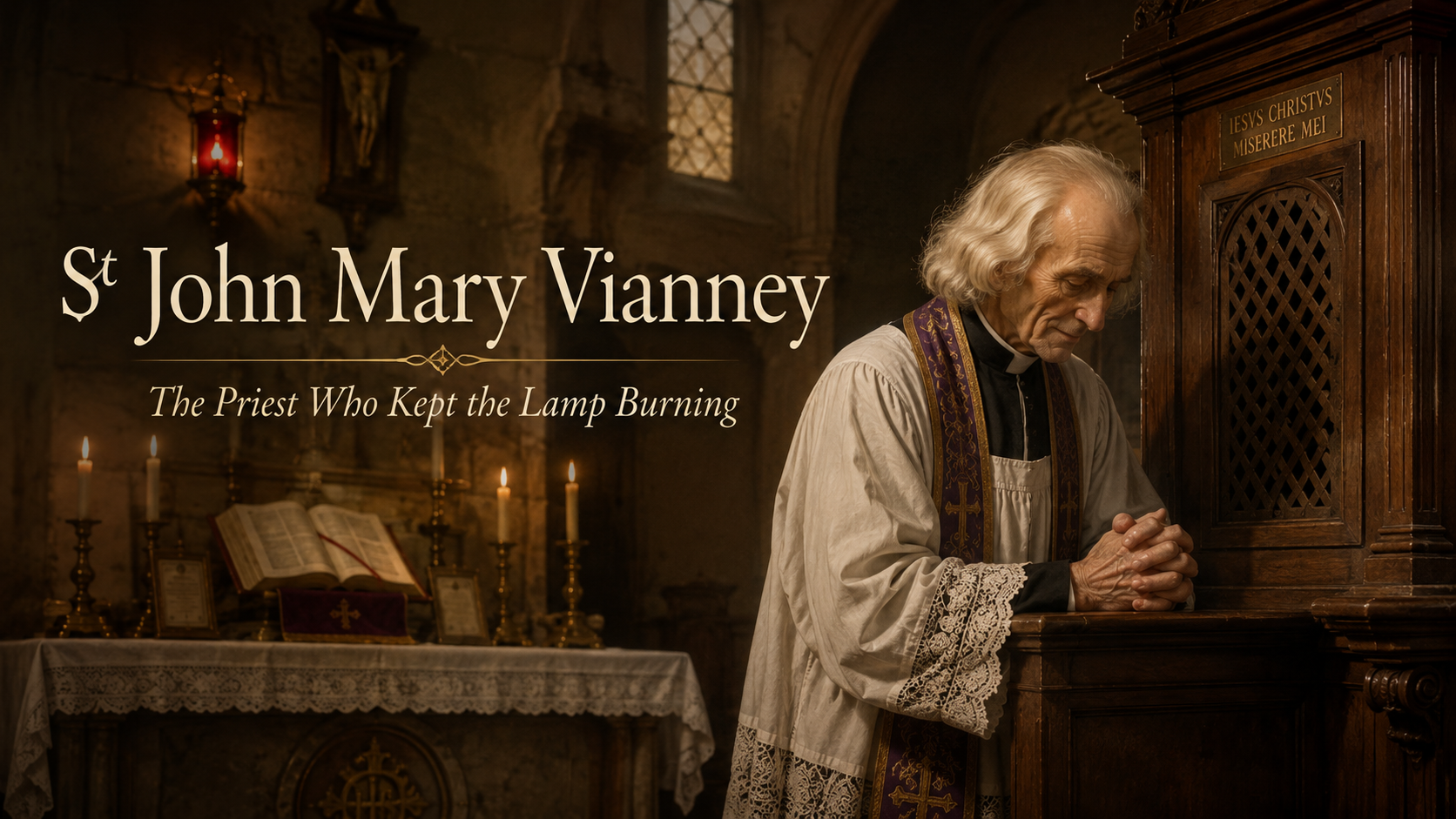 A Victim with Christ: St John Mary Vianney, Confessor — 9 August
