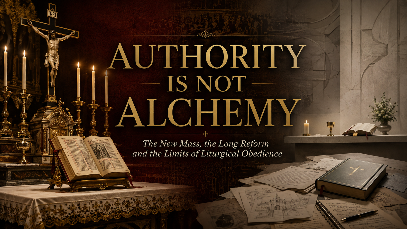 Authority Is Not Alchemy: The New Mass, the Long Reform and the Limits of Liturgical Obedience