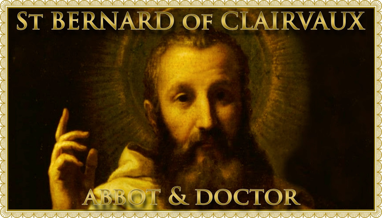 Today’s Mass: August 20 St Bernard of Clairvaux