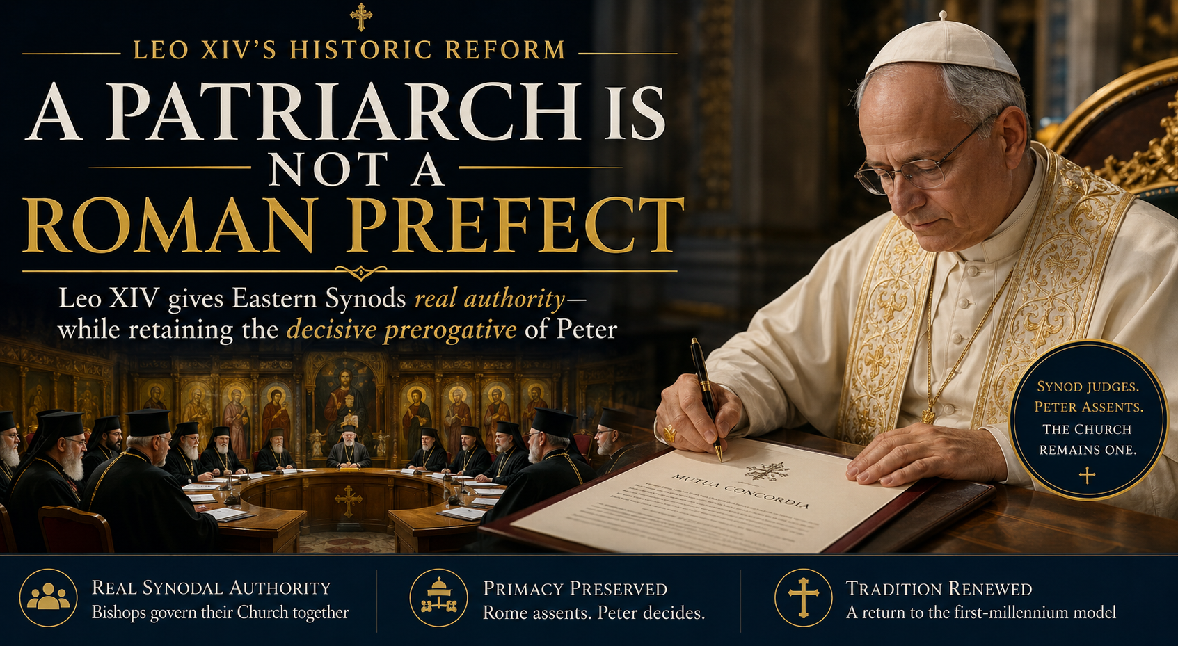 A PATRIARCH IS NOT A ROMAN PREFECT