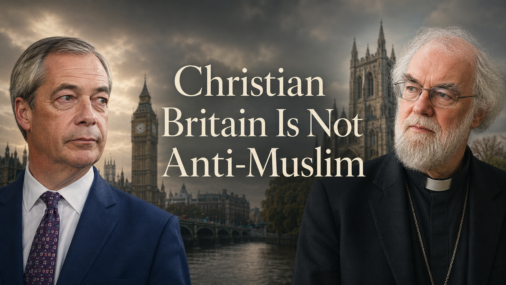 Christian Britain Is Not Anti-Muslim: Rowan Williams, Nigel Farage and the increasingly dangerous confusion between Christian identity and hostility to Islam