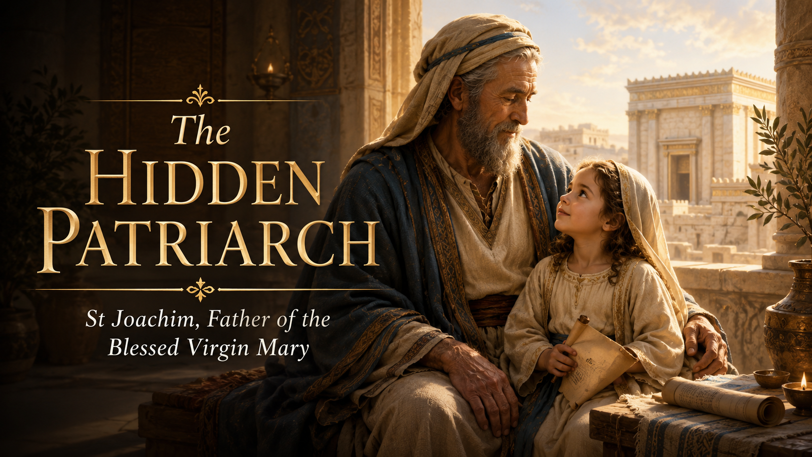 The Hidden Patriarch: St Joachim, Father of the Blessed Virgin Mary, August 16