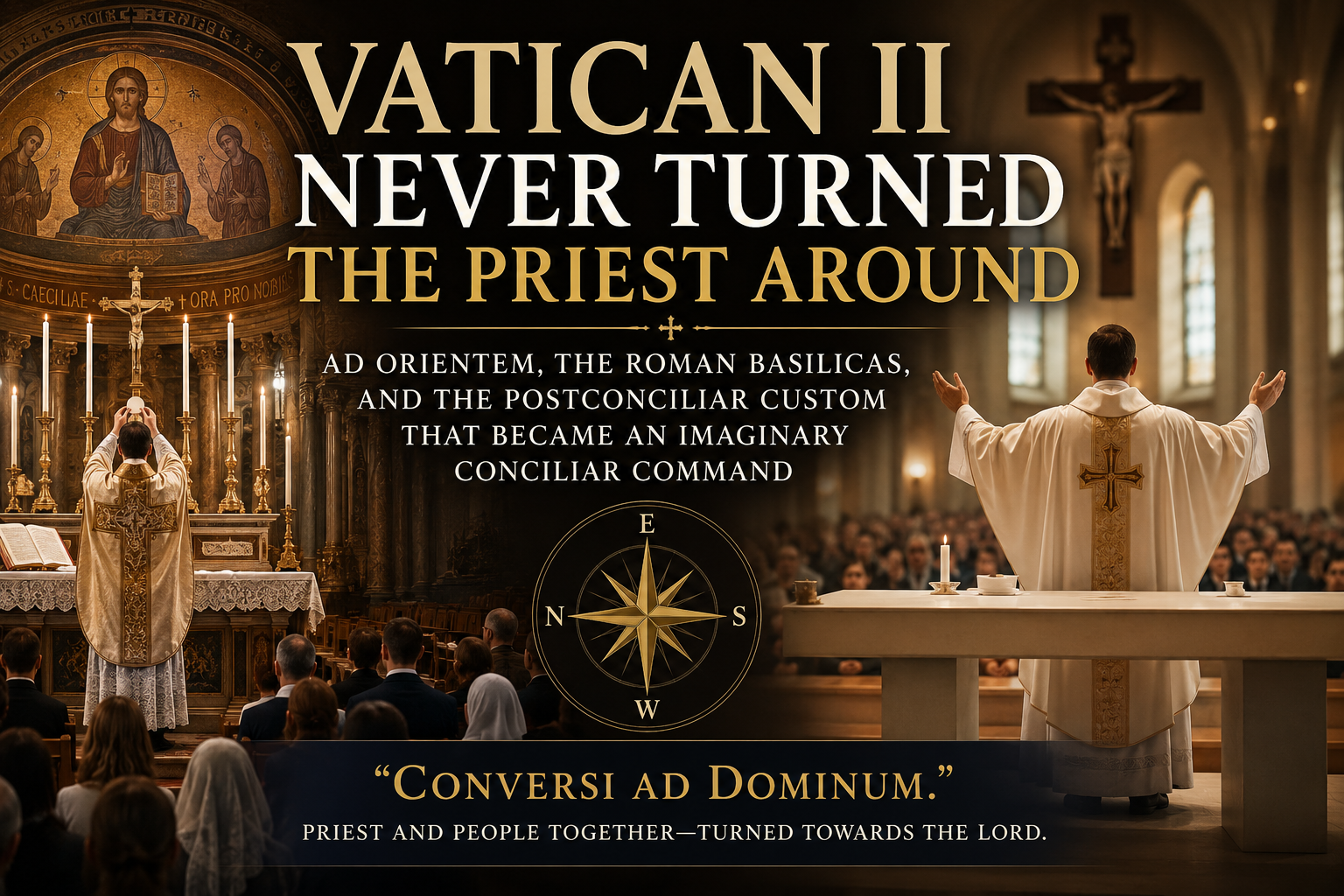 Vatican II Never Turned the Priest Around