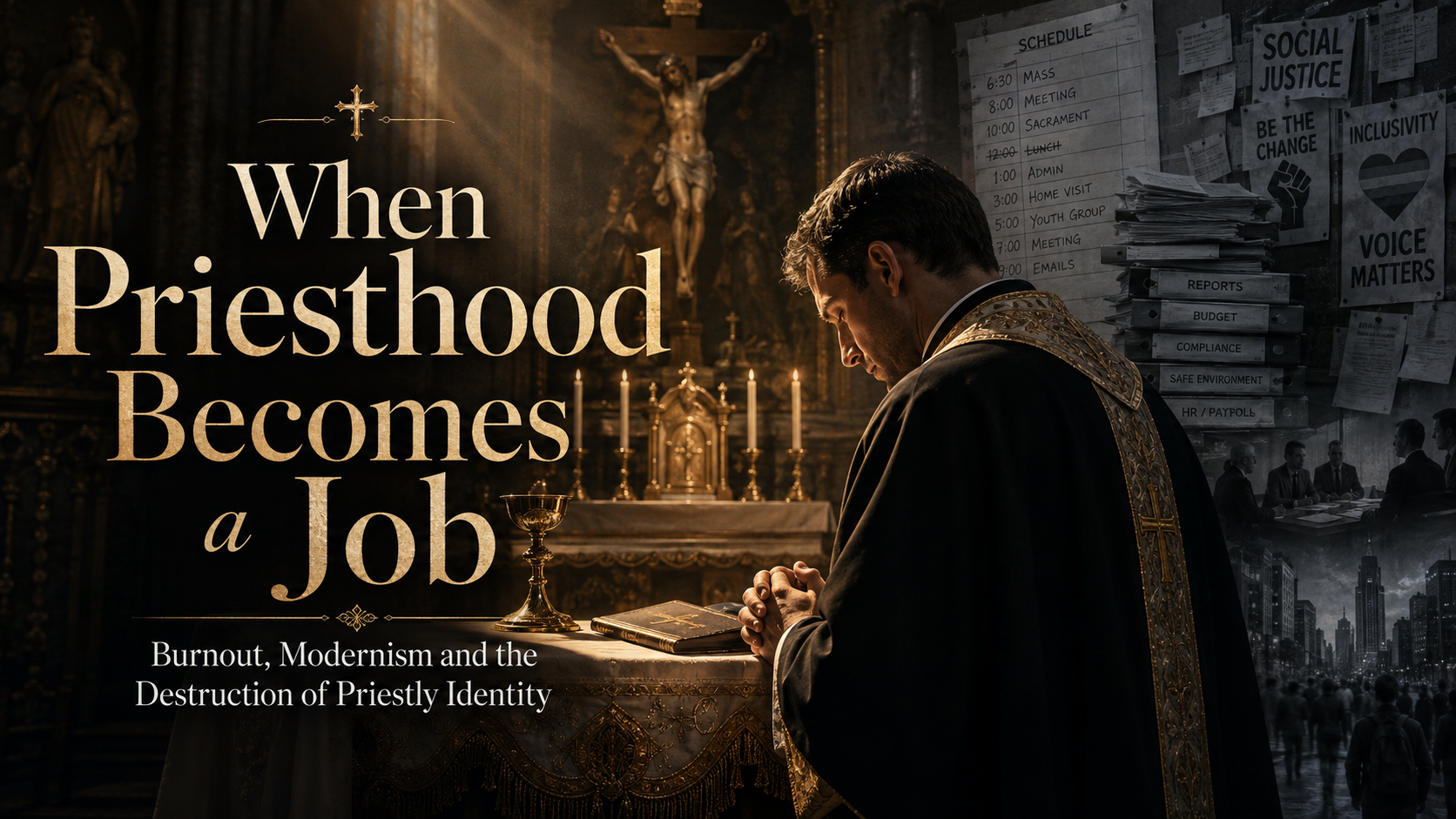When Priesthood Becomes a Job: Burnout, Modernism and the Destruction of Priestly Identity