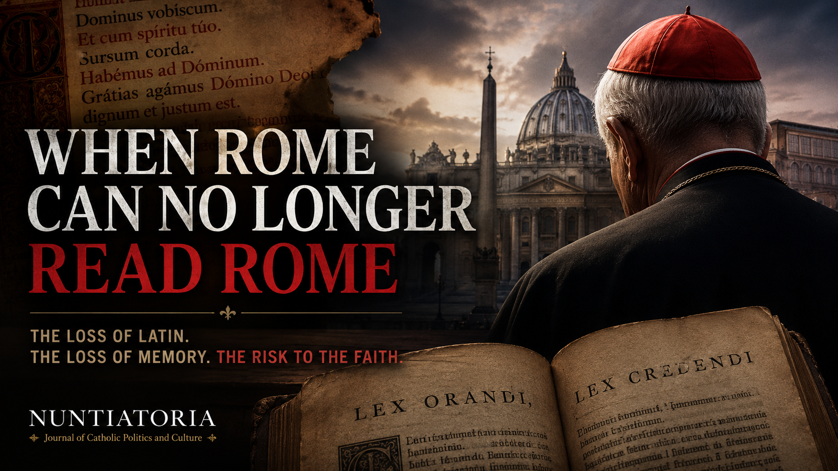 When Rome Can No Longer Read Rome