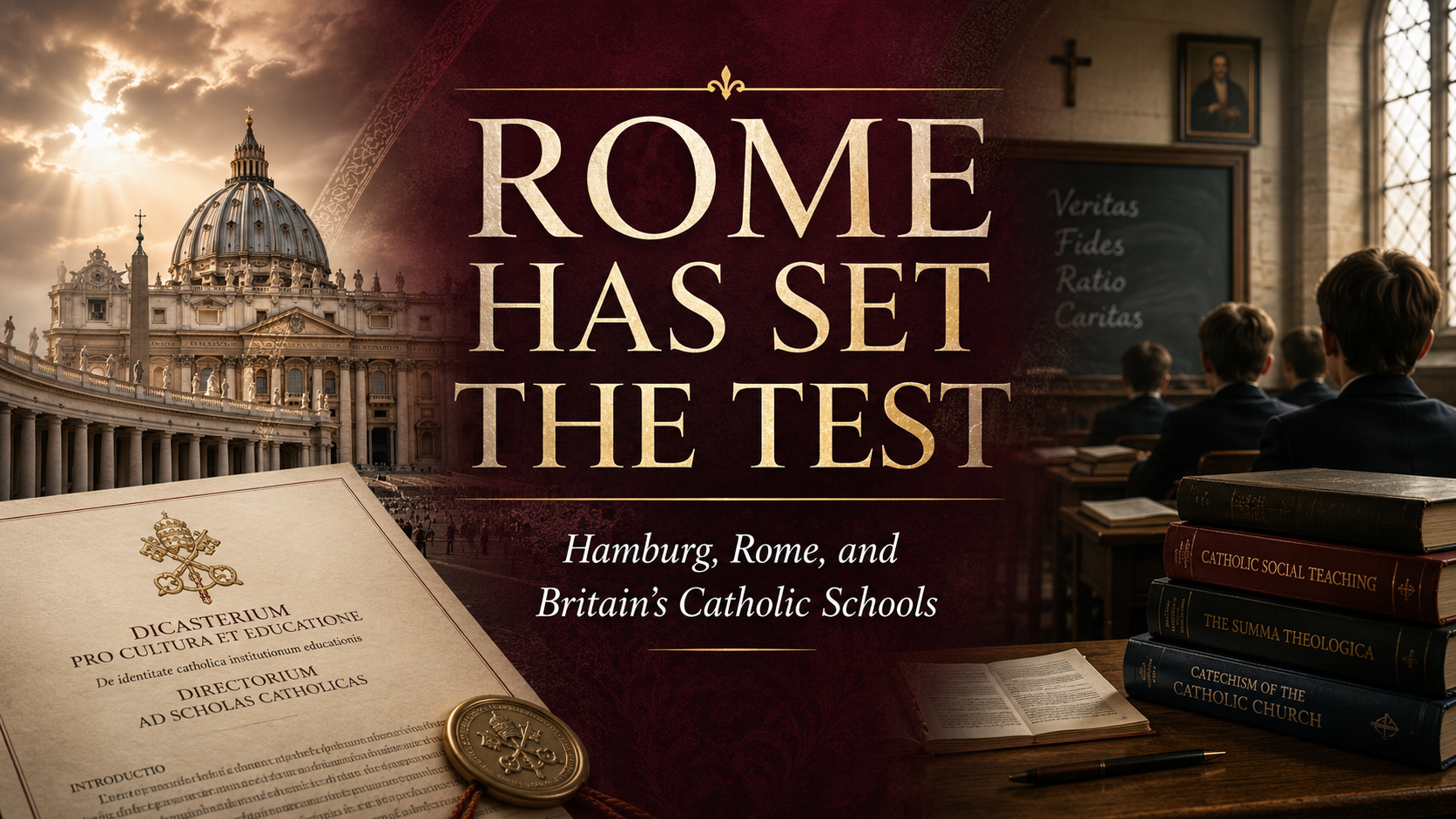 Rome Has Set the Test: Hamburg’s Gender Dispute Now Raises an Unavoidable Question for Britain’s Catholic Schools